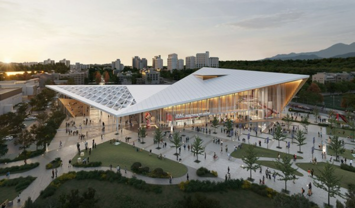 복합문화예술회관조감도. 증평군 제공