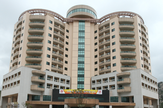 북한 금강산 관광지구 내 이산가족면회소. 연합뉴스