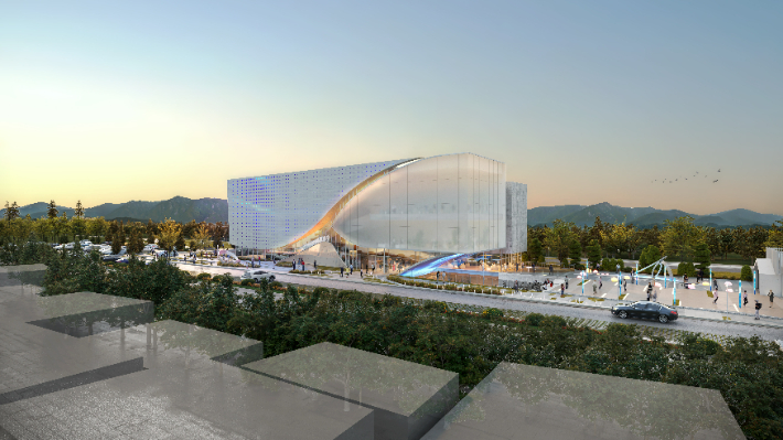 울산 북구 농소1동 도시재생 '아트전시관 및 문화의 뜰' 당선작. 울산북구청 제공