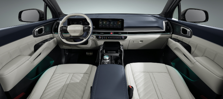 The 2026 쏘렌토 내부. 기아 제공