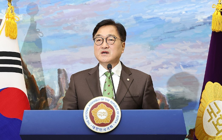 우원식 의장 "인사도 않던 尹…그때부터 계엄 준비한 듯"