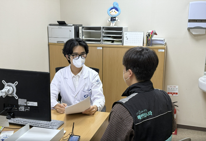 폭염 속 배민 라이더 안전 지킴! 길병원과 손잡고 전문 건강검진 제공