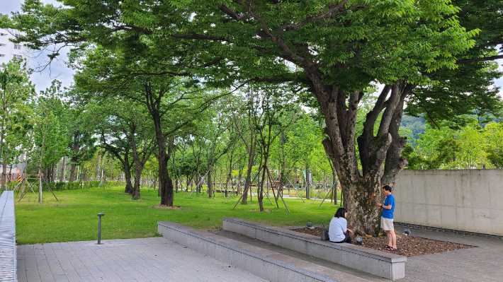 도시숲. 경남도청 제공