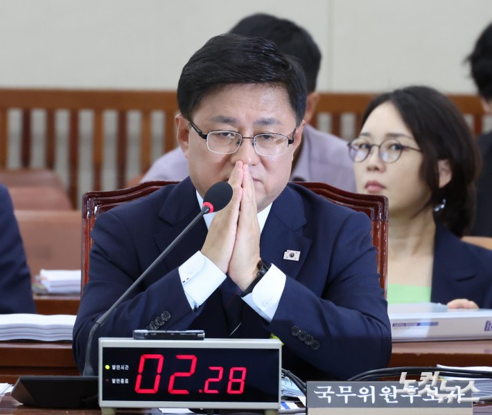 질의 듣는 김성환 환경부 장관 후보자