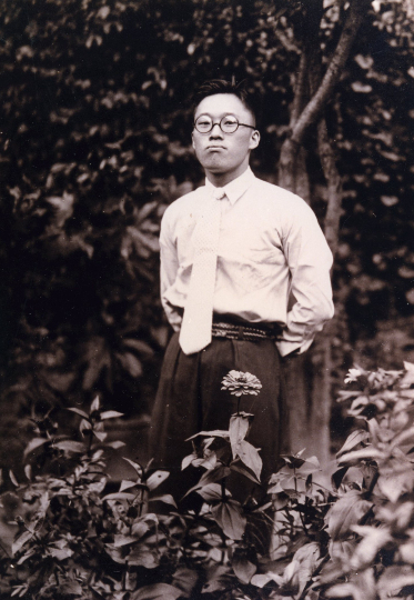 故신기철 선생의 생전 모습. 유가족 제공.