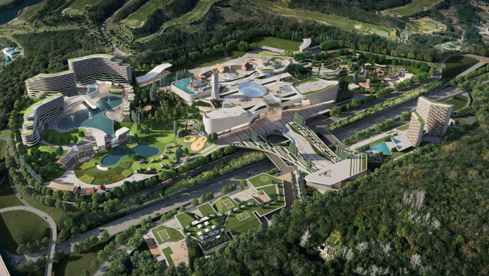 어등산 관광단지 조감도. 광주광역시 제공