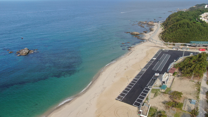 후정해수욕장. 울진군 제공