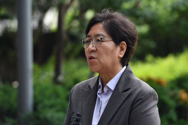 정은경 보건복지부 장관 후보자. 류영주 기자