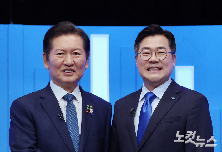 박찬대 "눈빛 보면 李마음 알아" vs 정청래 "안 봐도 알아"
