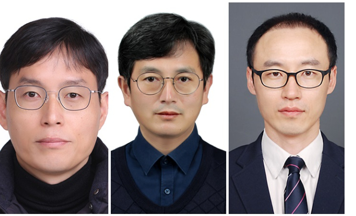 왼쪽부터 김명권 교수, 김영선 교수, 김태훈 교수. 대구대 제공