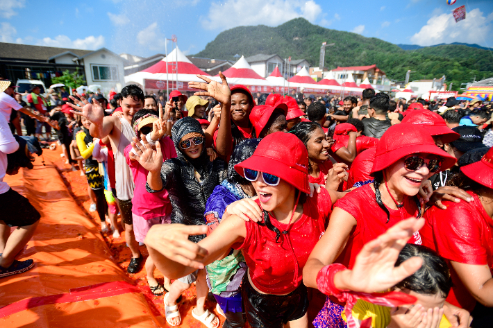 지난 2024년 화천 토마토 축제. 화천군 제공