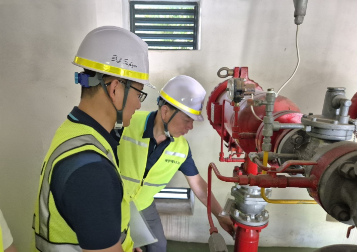 ㈜해양에너지는 지난달 임직원 및 고객센터 직원 총 209명을 대상으로 도시가스 사고 예방 비상훈련을 실시했다고 17일 밝혔다. 해양에너지 제공