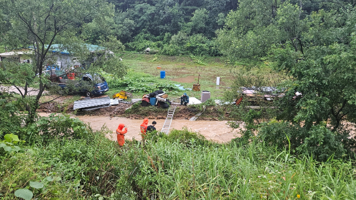 연일 내리는 비에 대구·경북 산사태 경보 잇따라 발령