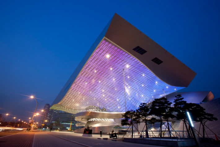 영화의전당 전경. 영화의전당 제공