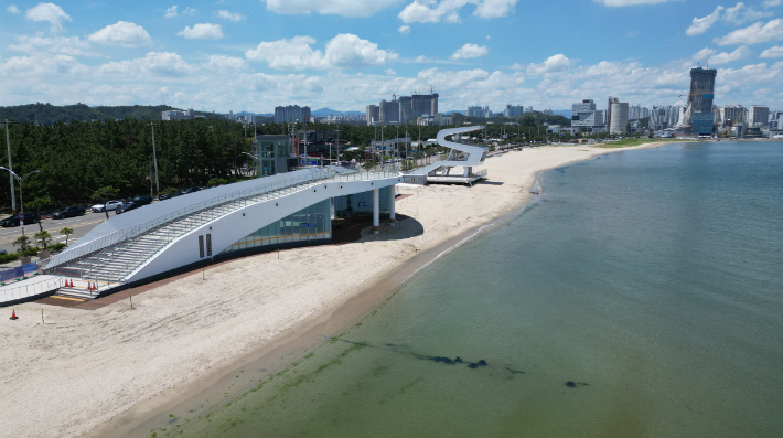 포항송도해수욕장. 포항시 제공