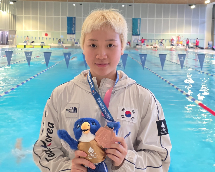 이은지. 대한수영연맹