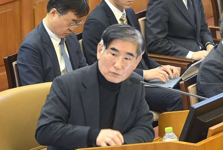 김용현 전 국방부 장관. 헌법재판소 제공