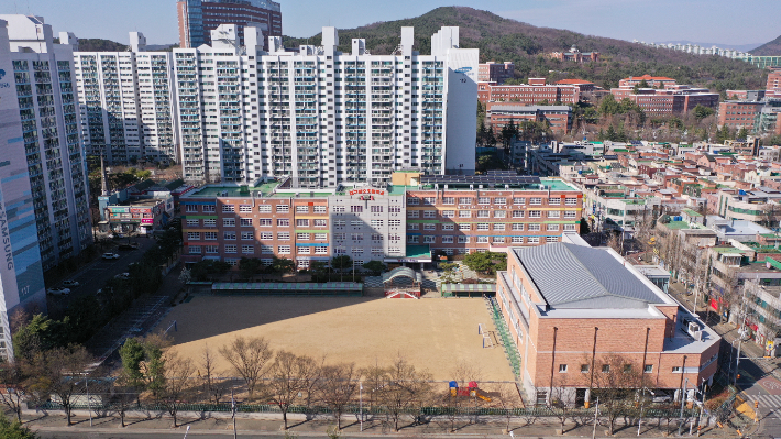 파호초등학교 전경. 대구시교육청 제공