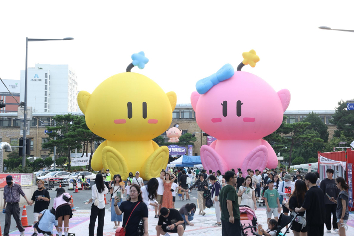 지난해 0시 축제 현장. 대전시 제공