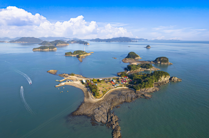 섬지역 특성화사업- 비의 섬 여수 사도. 전라남도 제공