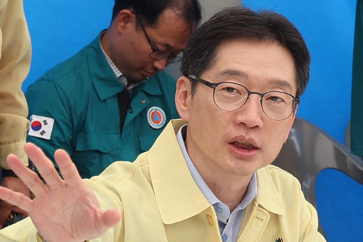 22일 김경수 지방시대위원장. 연합뉴스