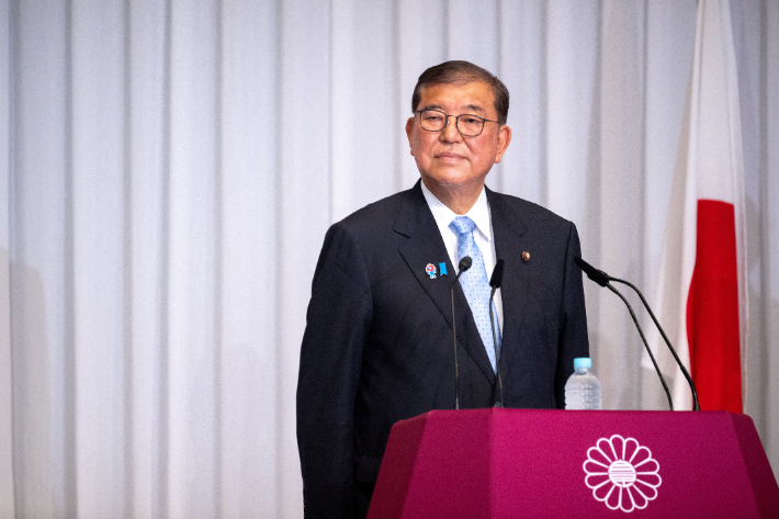 이시바 시게루 일본 총리. 연합뉴스