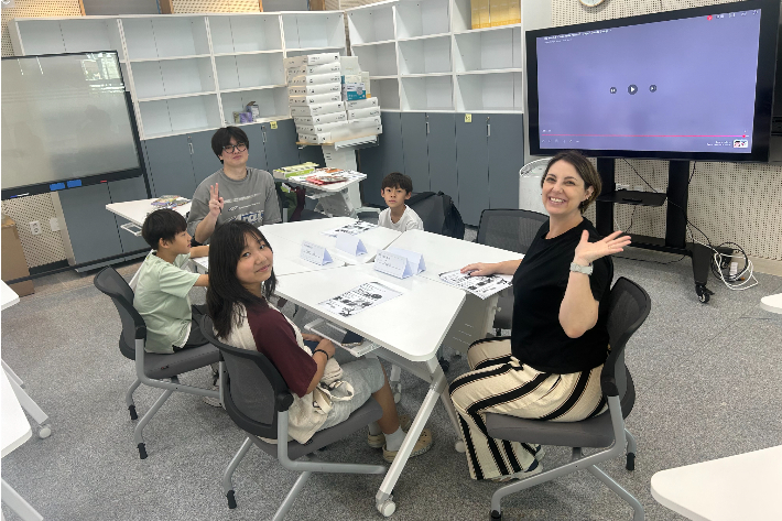 더봄 2기에 추가된 원어민 영어회화 수업. 익산시 제공