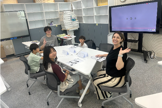 더봄 2기에 추가된 원어민 영어회화 수업. 익산시 제공