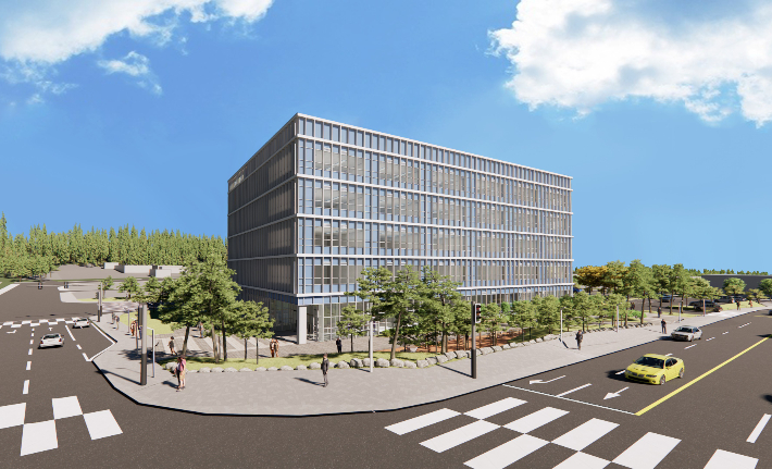 지식산업센터 조감도. 강릉시 제공