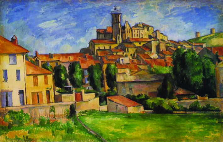 폴 세잔, '가르단 Gardanne'(1885년경). 소요서가 제공