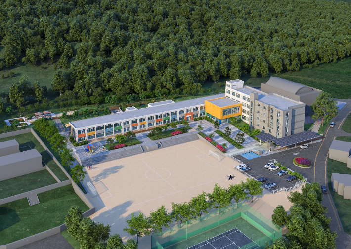 직산초등학교 조감도. 충남교육청 제공