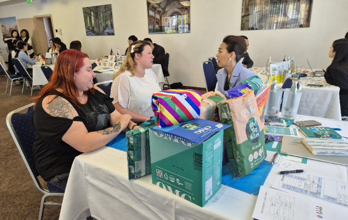 전라남도 수출 상담회 모습. 전라남도 제공