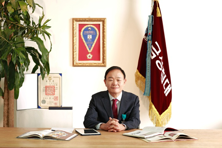 금성침대 고중환 회장. 금성침대 제공.