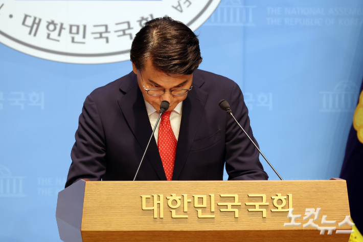 윤상현 "토론회, 오해 불러 송구"…나·윤·장·송 첫 사과