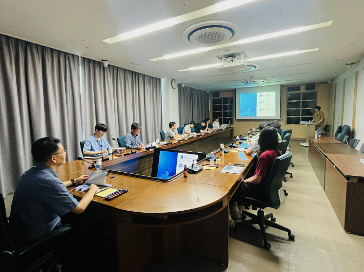 '지능형 통합 재난안전관리시스템 구축' 착수보고회. 고흥군 제공