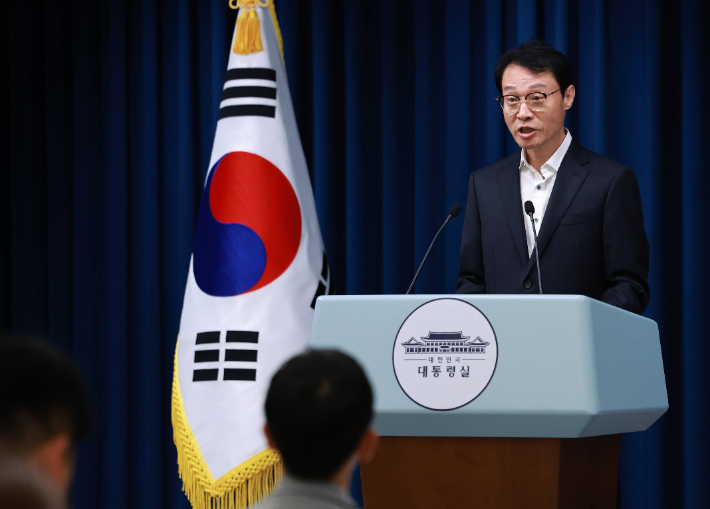 이규연 대통령실 홍보소통수석. 연합뉴스