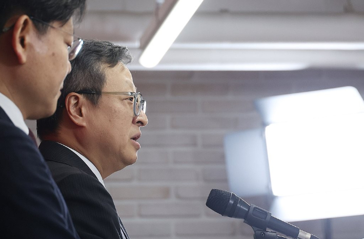 유일준 당무감사위원장. 연합뉴스