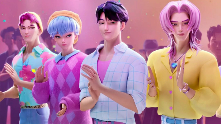 넷플릭스 애니메이션 영화 '케이팝 데몬 헌터스'