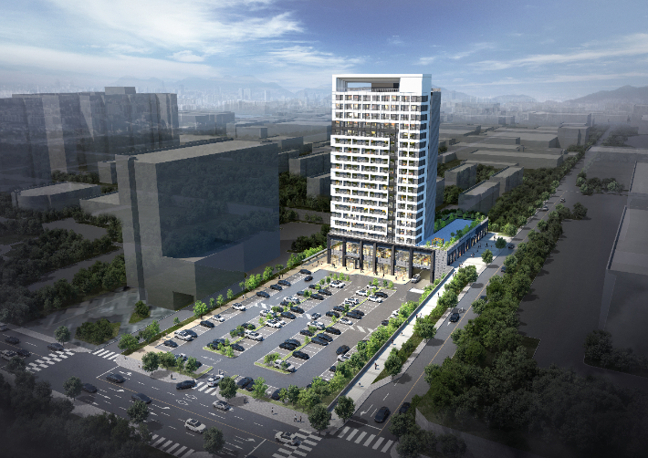 구미청년드림센터 조감도. 서한 제공