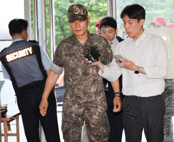[속보]'이종섭 참모' 박진희 해병특검 출석…"상세히 말할 것"