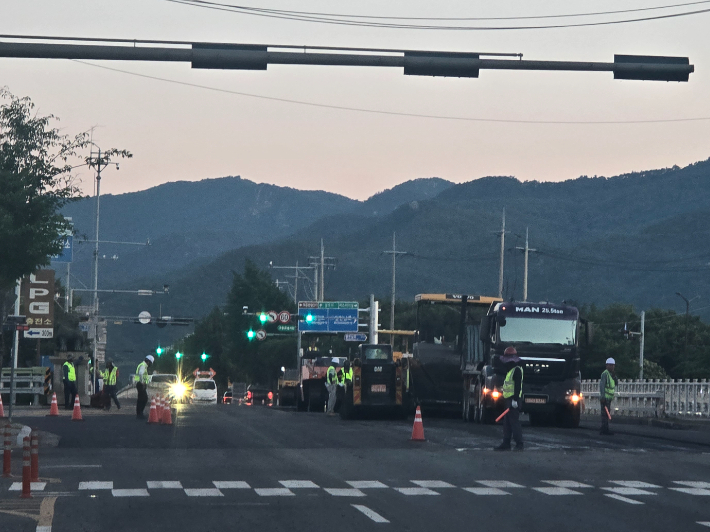 경주환경연 "기후위기 역행하는 APEC 도로 정비 중단 촉구"