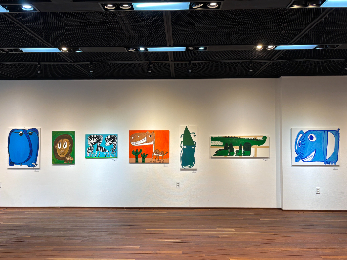 나도아티스트 전시실. 울진군 제공