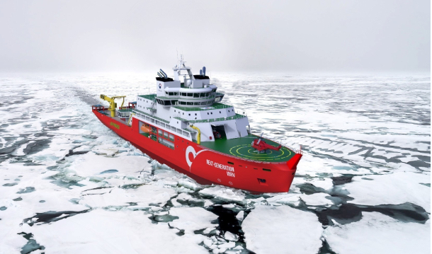 차세대 쇄빙연구선 조감도. 해양수산부 제공
