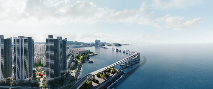 '써밋 리미티드 남천' 조감도. 대우건설 제공