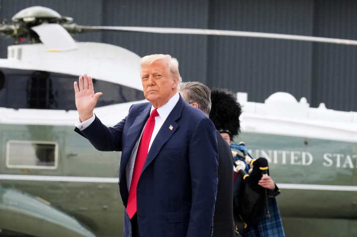 도널드 트럼프 미국 대통령. 연합뉴스