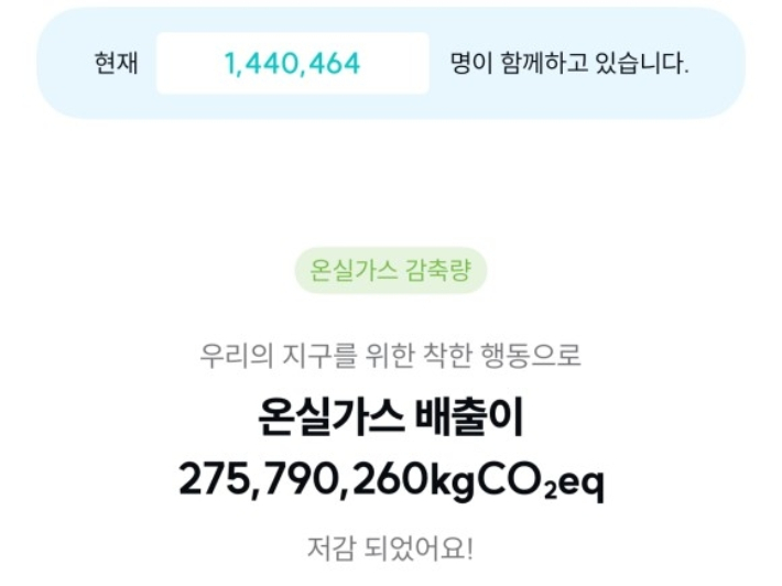 기후행동 기회소득 현재 가입자 수. 연합뉴스