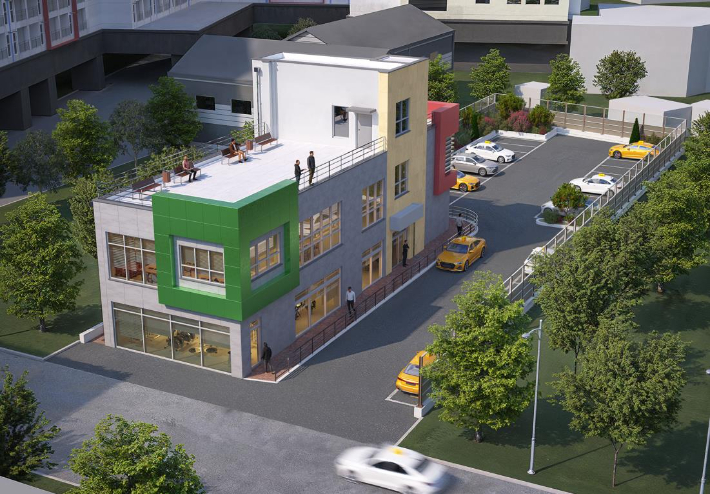 '운수종사자 편익 및 휴게시설' 조감도. 여수시 제공