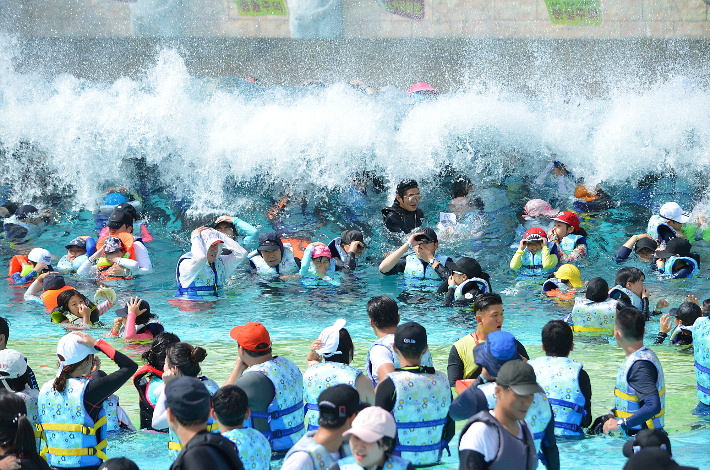 강동 워터파크. 경주시 제공
