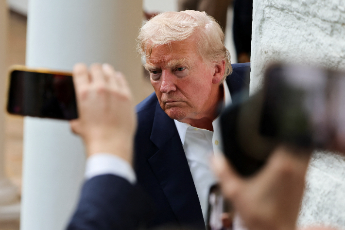 도널드 트럼프 미국 대통령. 연합뉴스