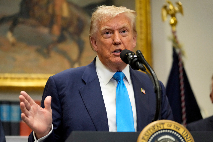 도널드 트럼프 미국 대통령. 연합뉴스